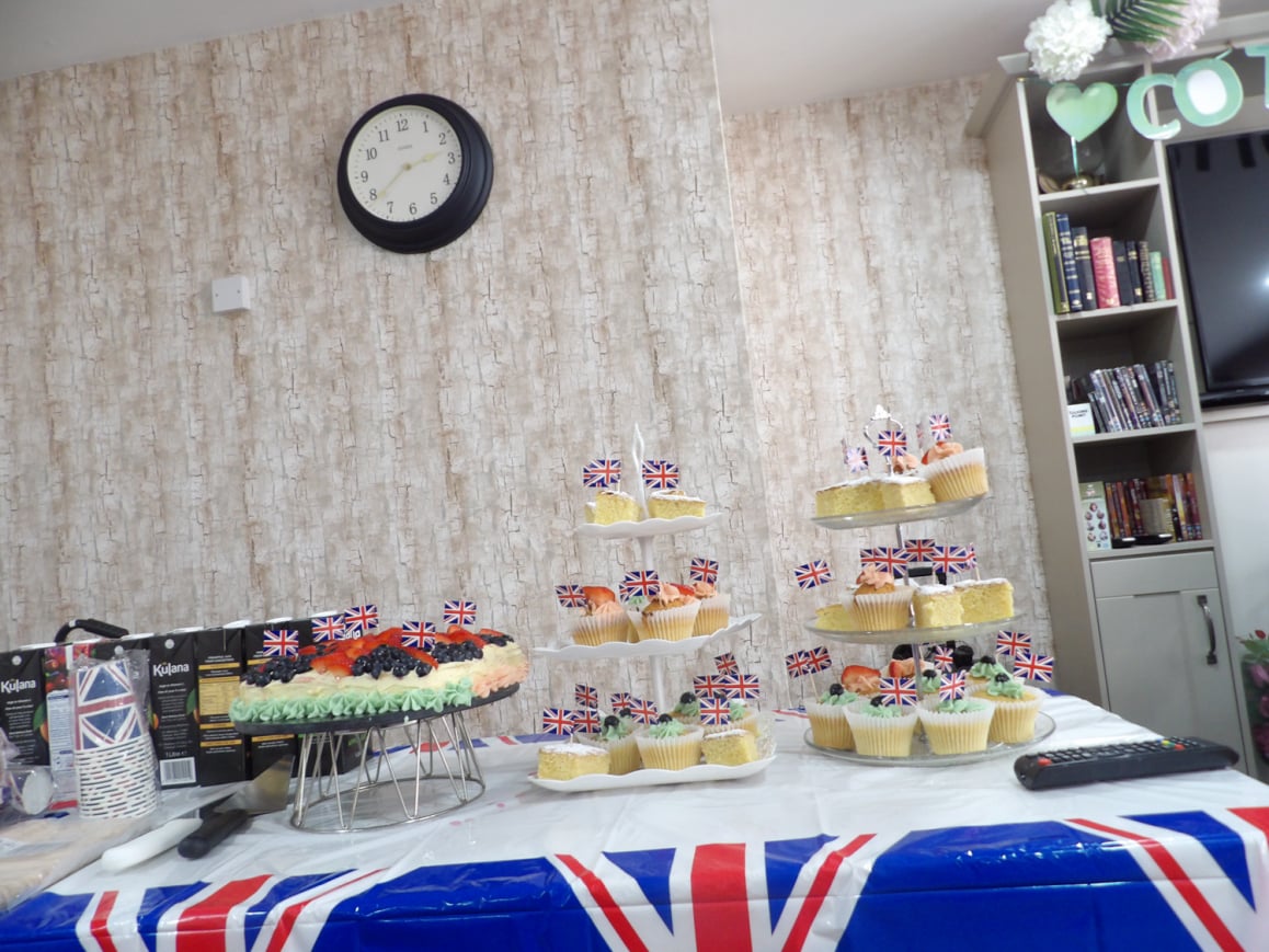VE Day at High Meadows Care in Pinner