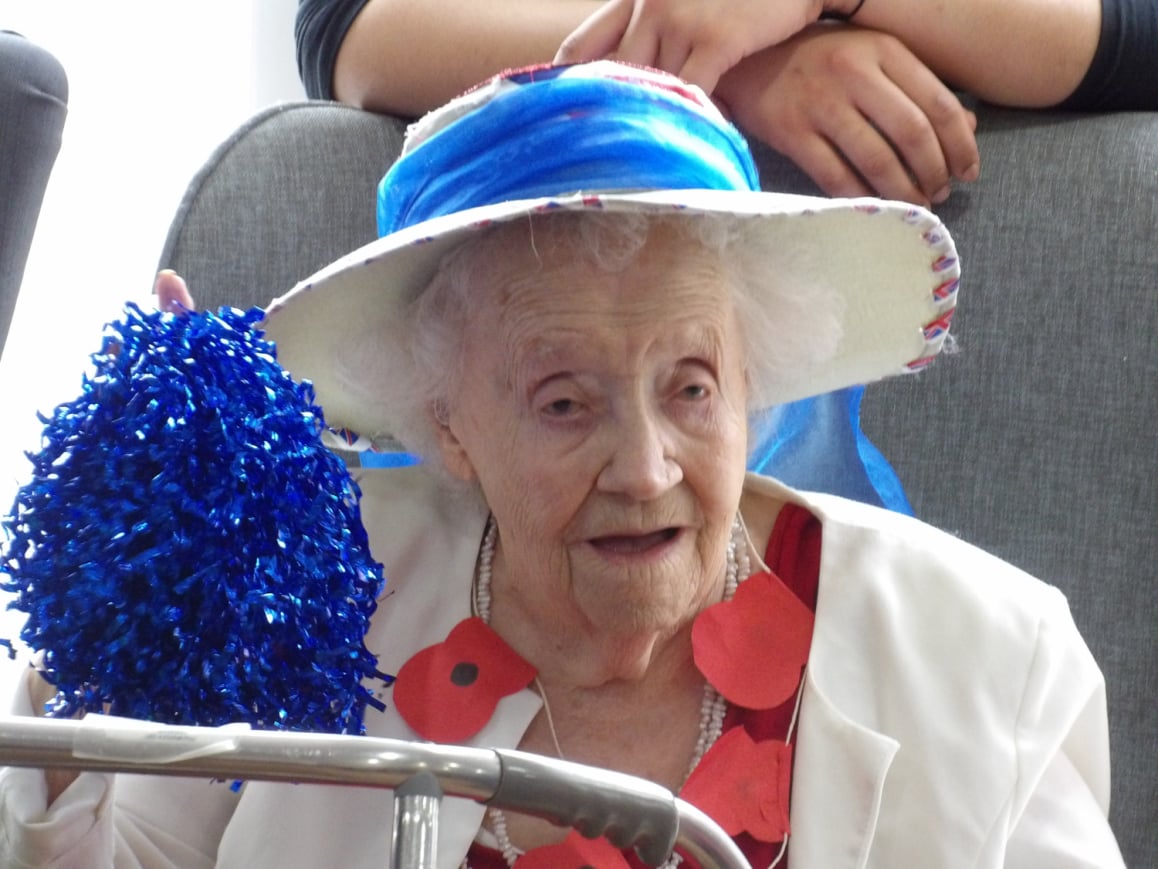 VE Day at High Meadows Care in Pinner